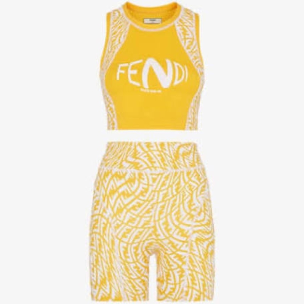 Fendi 2 piece short set